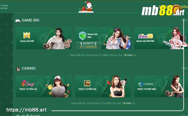 Trang web của Vi68 Games có giao diện đẹp và trang nhã - Vi68
