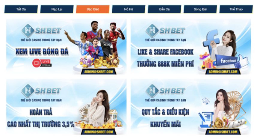 Tất cả các chương trình khuyến mãi của Bigbet88 đều có trên trang web của Bigbet88 - Bigbet88